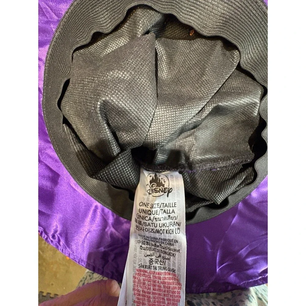 Disney Store Kids Halloween Minnie Mouse Ears Witch Fancy Dress Costume Hat